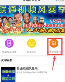 优酷视频定向流量包,定向流量包助你畅享观影盛宴